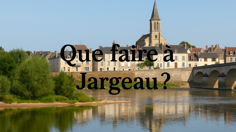 🍇 Que faire à Jargeau ? Nos idées pour manger, sortir et profiter de la ville.